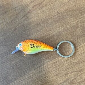 Orange Fish Keychain “Debbie”